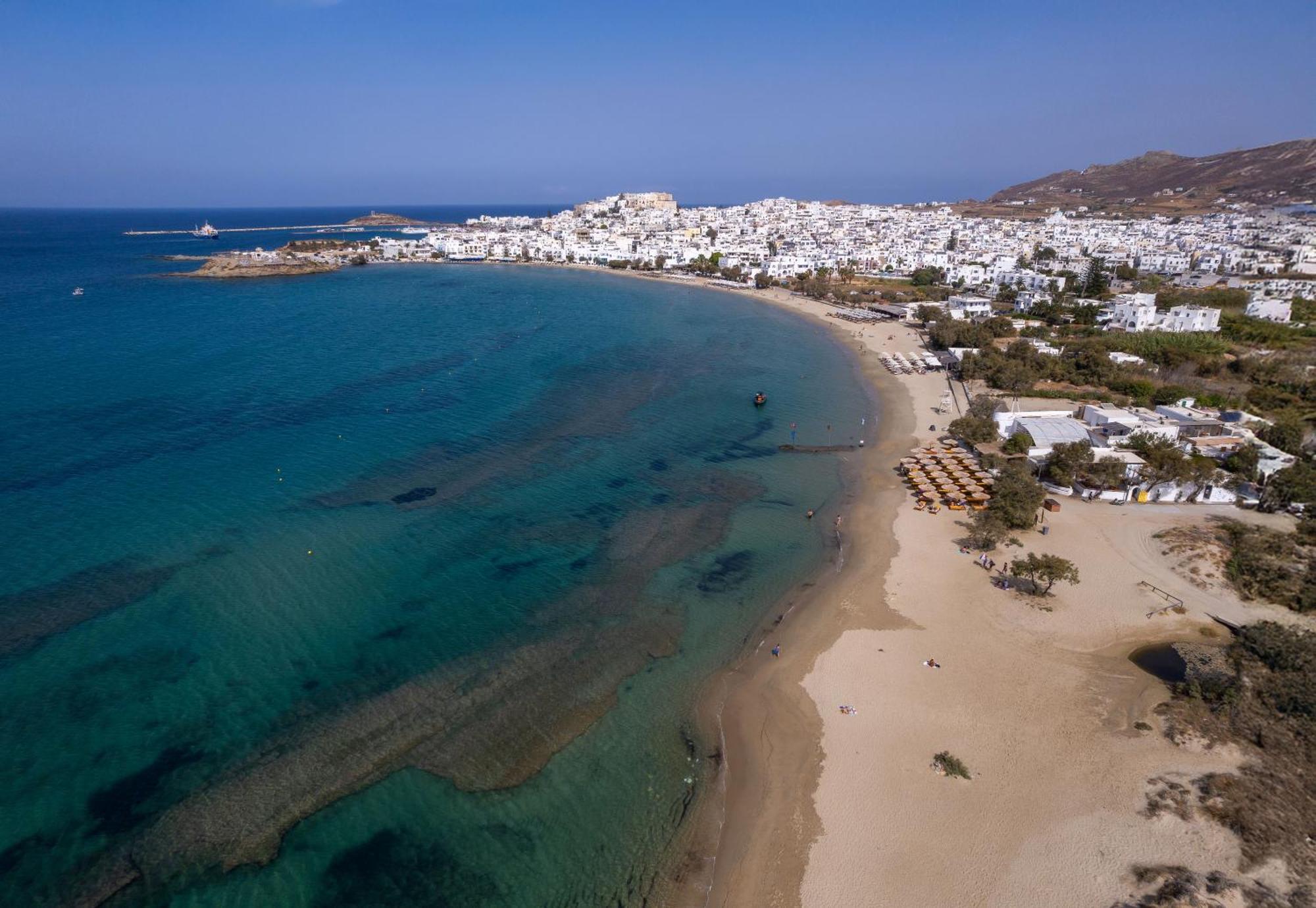 Flisvos Beach Apartments Naxos City Exterior photo