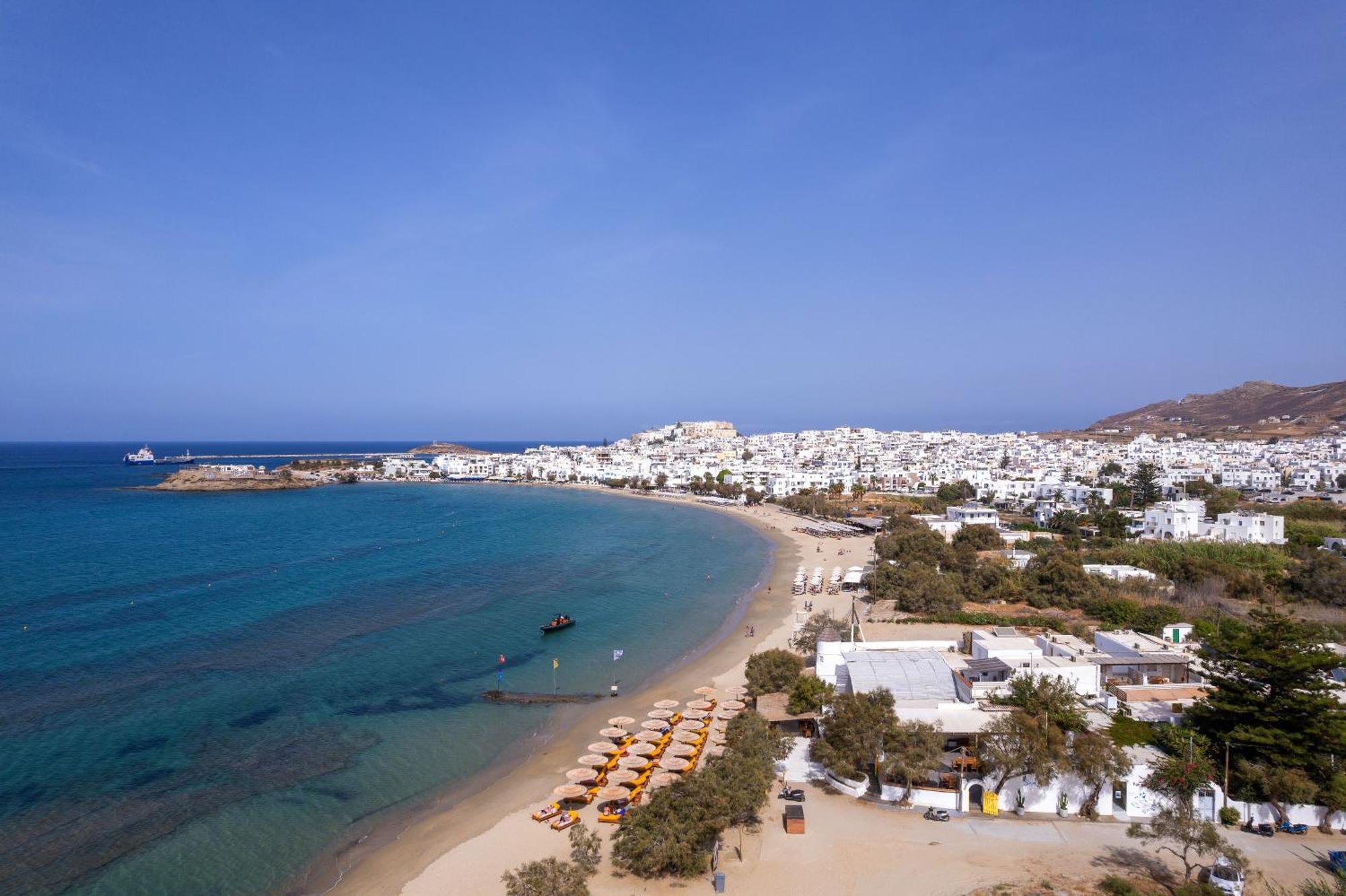 Flisvos Beach Apartments Naxos City Exterior photo